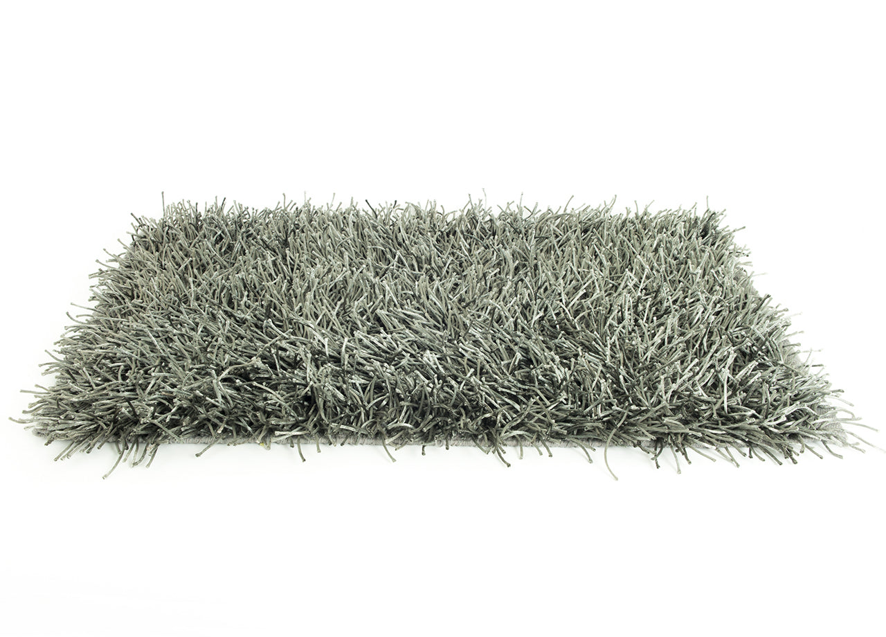 Tappeto Da Cucina E Da Salotto Modello Shaggy - 140x200cm - Grigio