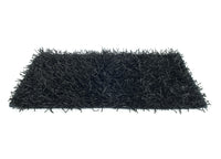 Tappeto Da Cucina E Da Salotto Modello Shaggy - 100x150cm - Nero