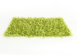 Tappeto Da Cucina E Da Salotto Modello Shaggy - 60x90cm - Verde acido