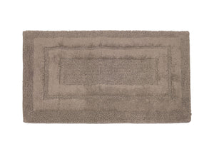 Tappeto Casa Bagno Cotone Spugna Morbida Tinta Unita Antiscivolo Sirio Castoro - 55x130 - Castoro