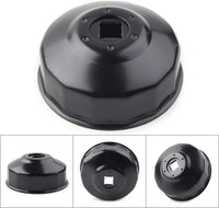 TAPPO CHIAVE A TAZZA PER RIMOZIONE FILTRO OLIO 12P 76MM ATTACCO 3/8"  FS-23030-9