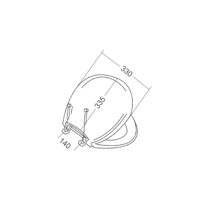 TAPPO IN LEGNO PER WC