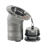 TAPPO INOX 316 FUEL INCLINATO