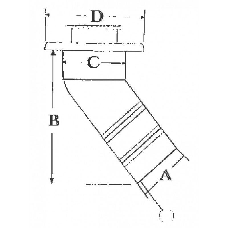 TAPPO INOX 316 FUEL INCLINATO