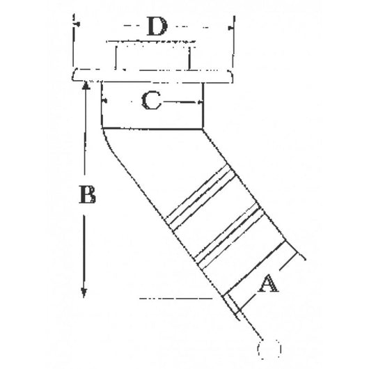 TAPPO INOX 316 FUEL INCLINATO