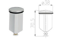 TAPPO X SCARICO NORTON 1"1/4 PVC EC