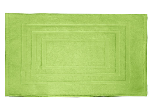 Tappeto Casa Bagno Morbido 50x65cm Tinta Unita 100% Cotone Modello Sophie - Tappeto - Verde Acido