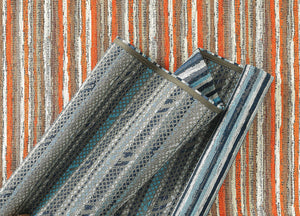 Tappeto Passatoia Cucina Corsia Retro Antiscivolo Disegno Laos By Suardi - 55x190 - Grigio