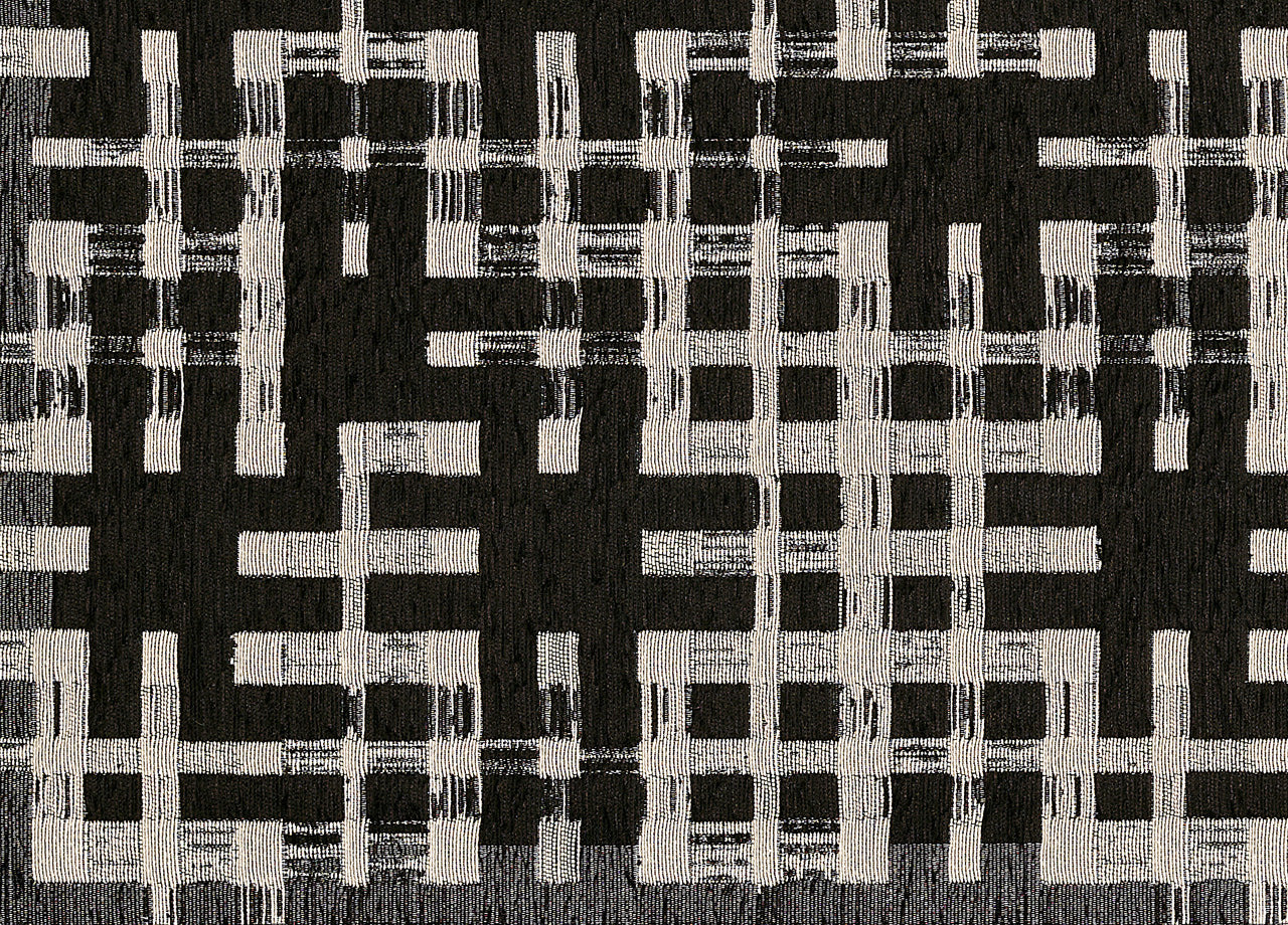 Tappeto Passatoia Cucina Corsia Retro Antiscivolo Disegno Dama By Suardi - 55x190 - Nero