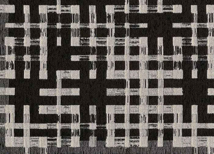 Tappeto Passatoia Cucina Corsia Retro Antiscivolo Disegno Dama By Suardi - 55x190 - Nero