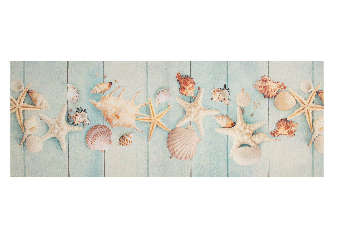 Tappeto Passatoia Cucina Antiscivolo Linea Futura Profumo Di Mare By Suardi - 52x600 - Profumo Di Mare