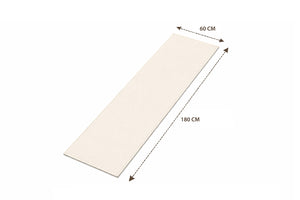 Tappeto Passatoia Cucina Antiscivolo Linea Essenziali By Suardi Tinta Unita Verde Salvia - 60x180 - Verde Salvia