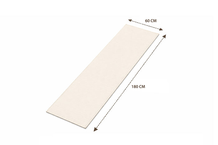 Tappeto Passatoia Cucina Antiscivolo Linea Essenziali By Suardi Tinta Unita Verde Salvia - 60x180 - Verde Salvia