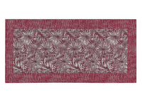 Tappeto Passatoia Cucina Corsia Retro Antiscivolo Disegno Malesia By Suardi - 55x280 - Magenta