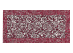 Tappeto Passatoia Cucina Corsia Retro Antiscivolo Disegno Malesia By Suardi - 55x280 - Magenta