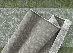 Tappeto Passatoia Cucina Corsia Retro Antiscivolo Disegno Malesia By Suardi - 55x280 - Magenta