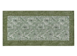 Tappeto Passatoia Cucina Corsia Retro Antiscivolo Disegno Malesia By Suardi - 55x140 - Verde