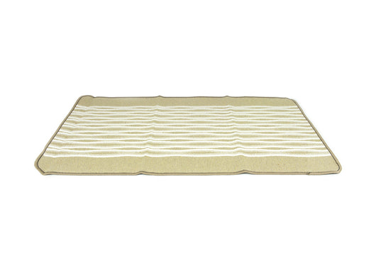 Tappeto Antiscivolo Disegno Ondina Colore Beige Modello O.B. - 60x180 - Beige