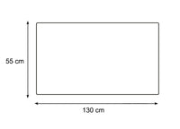 Tappeto Casa Bagno Cotone Spugna Morbida Tinta Unita Antiscivolo Sirio Castoro - 55x130 - Castoro