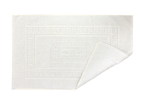 Tappeto Da Bagno Disegno Torino Colore Bianco - 60x90 - Bianco