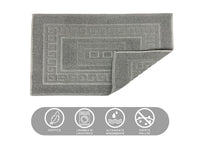 Tappeto Da Bagno Disegno Torino Colore Grigio - 60x90 - Grigio