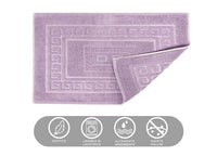 Tappeto Da Bagno Disegno Torino Colore Lilla - 60x90 - Lilla
