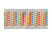 Tappeto Passatoia Tessuto Jacquard Linea Emozioni Dis. Zig Zag Twist Multicolor - 57x90 - Multicolor