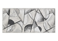 Tappeto Passatoia Cucina Corsia Retro Antiscivolo Disegno Universo By Suardi - 55x140 - Grigio