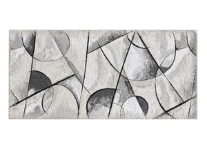 Tappeto Passatoia Cucina Corsia Retro Antiscivolo Disegno Universo By Suardi - 55x140 - Grigio