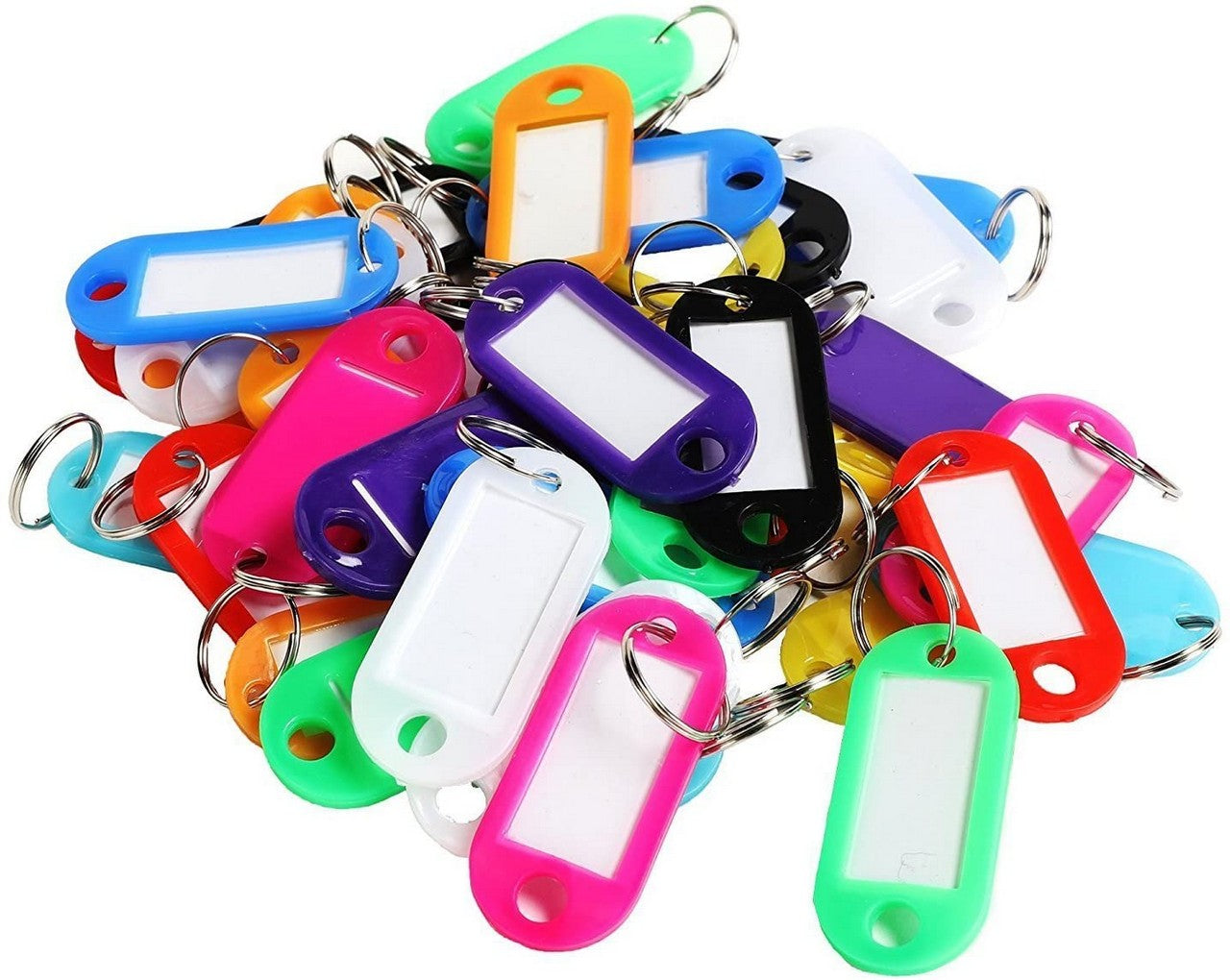 TARGHETTE PER CHIAVI COLORATE CONF PZ 30