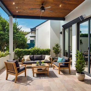 Mpc Tarifa 1500w Riscaldatore a Infrarossi In Ceramica Da 1500w Nero Nessuna Emissione Di Luce Elemento Riscaldante In Alluminio Estruso Rivestimento Ceramico Nero Telecomando Ip65