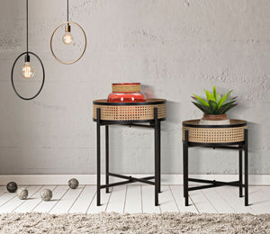 TAVOLINETTI COPPIA FUJI CM � 40X50-35X40