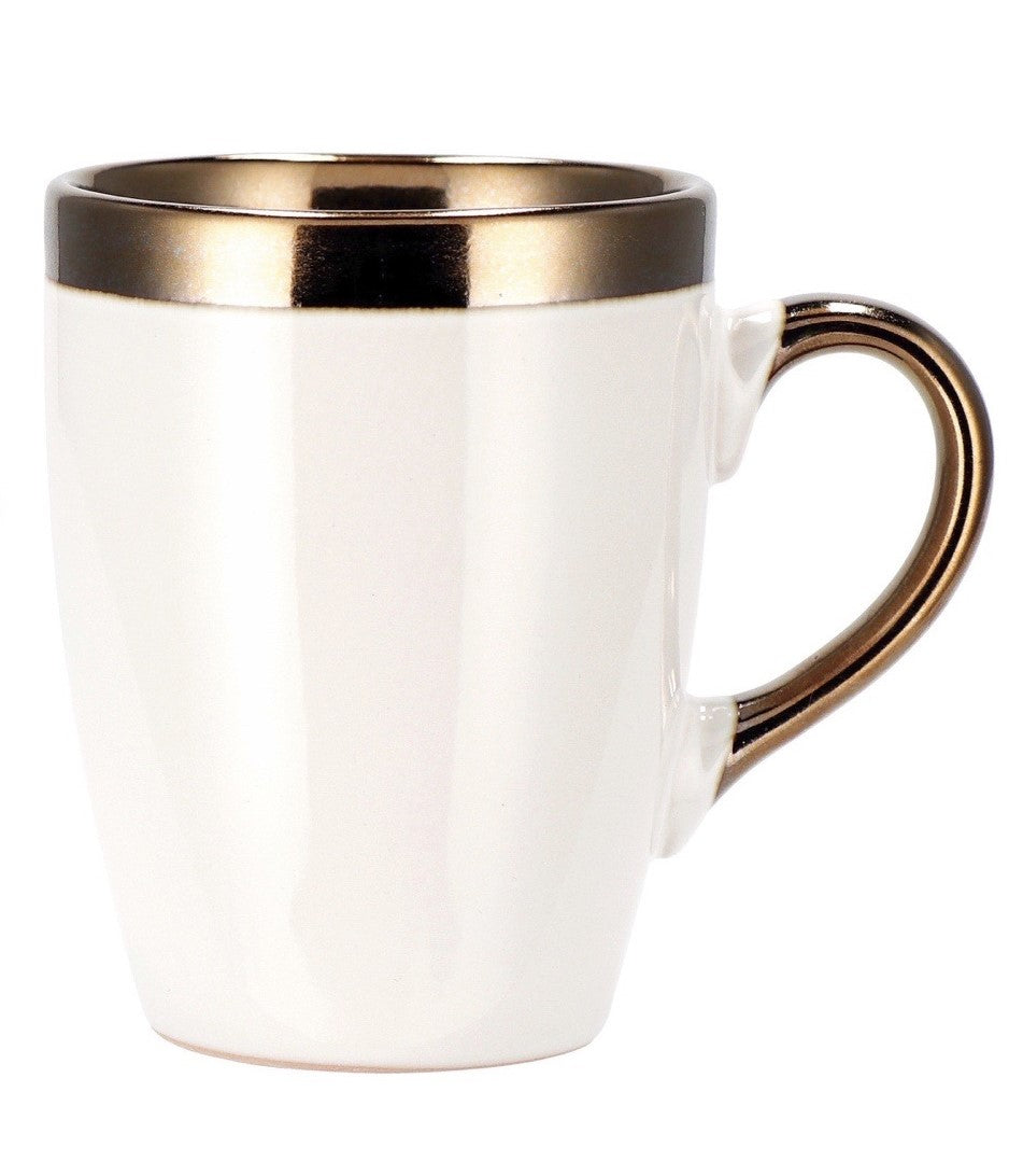 TAZZA MUG IN CERAMICA "LUCY"- 330 ml Bianco