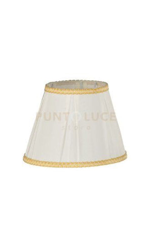 TC 3048 PARALUME DM.25CM  AVORIO E ORO ATTACCO E14