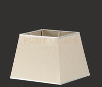 TC 4017  PARALUME L.33CM TORTORA QUADRATO ATTACCO E27