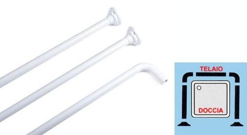 TELAIO BARRA PER DOCCIA CM.79X84X79 3 LATI