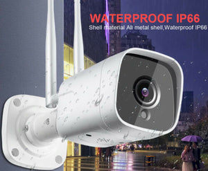 TELECAMERA IP CAM WIFI 4G 3G SIM GSM ESTERNO SLOT SD 2MPX 1080P FULL HD 3.6mm IP66