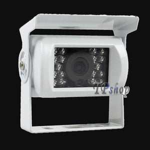 TELECAMERA RETROMARCIA 18 LED INFRAROSSI COLORI CAMPER AUTO 2.8mm 1000TVL