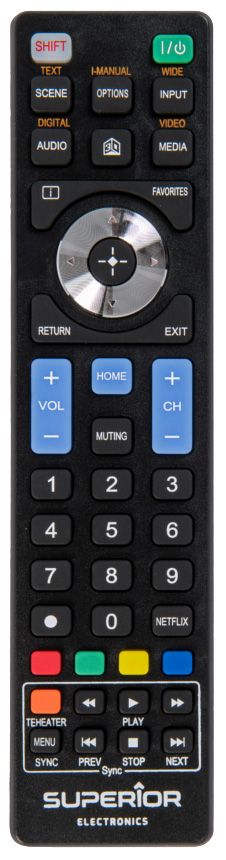 TELECOMANDO TV SUPERIOR COMPATIBILE SONY