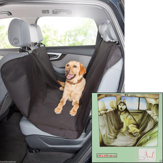 TELO COPRI SEDILE AUTO PER CANE GATTO COPRISEDILE POSTERIORE AUTO 150x150 cm