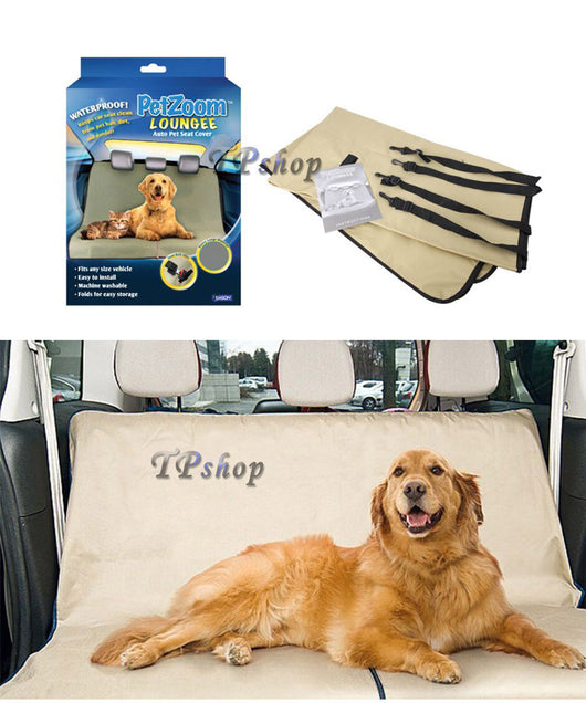 TELO COPRI SEDILE IMPERMEABILE PER AUTO MACCHINA PER CANI GATTI PET ZOOM LOUNGEE