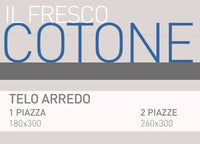 Telo Arredo Granfoulard Copritutto Salvadivano 100% Cotone Disegno Scotland - Singolo - Beige