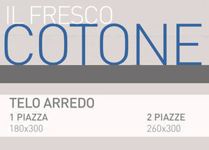 Telo Arredo Copritutto Copridivano In 100% Cotone Fantasia Tartan - Singolo - Tartan