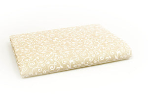 Telo Arredo Granfoulard Copritutto Cotone Made Italy Vari Disegni Arredatutto Copriletto Multiuso - 1 Piazza - Stefy Bianco