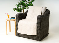 Telo Arredo Granfoulard Copritutto Cotone Made Italy Vari Disegni Arredatutto Copriletto Multiuso - 1 Piazza - Stefy Bianco