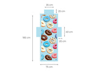 Telo Mare Da Lettino Con Cuscino Modello Comodo Summer Disegno Ciambella