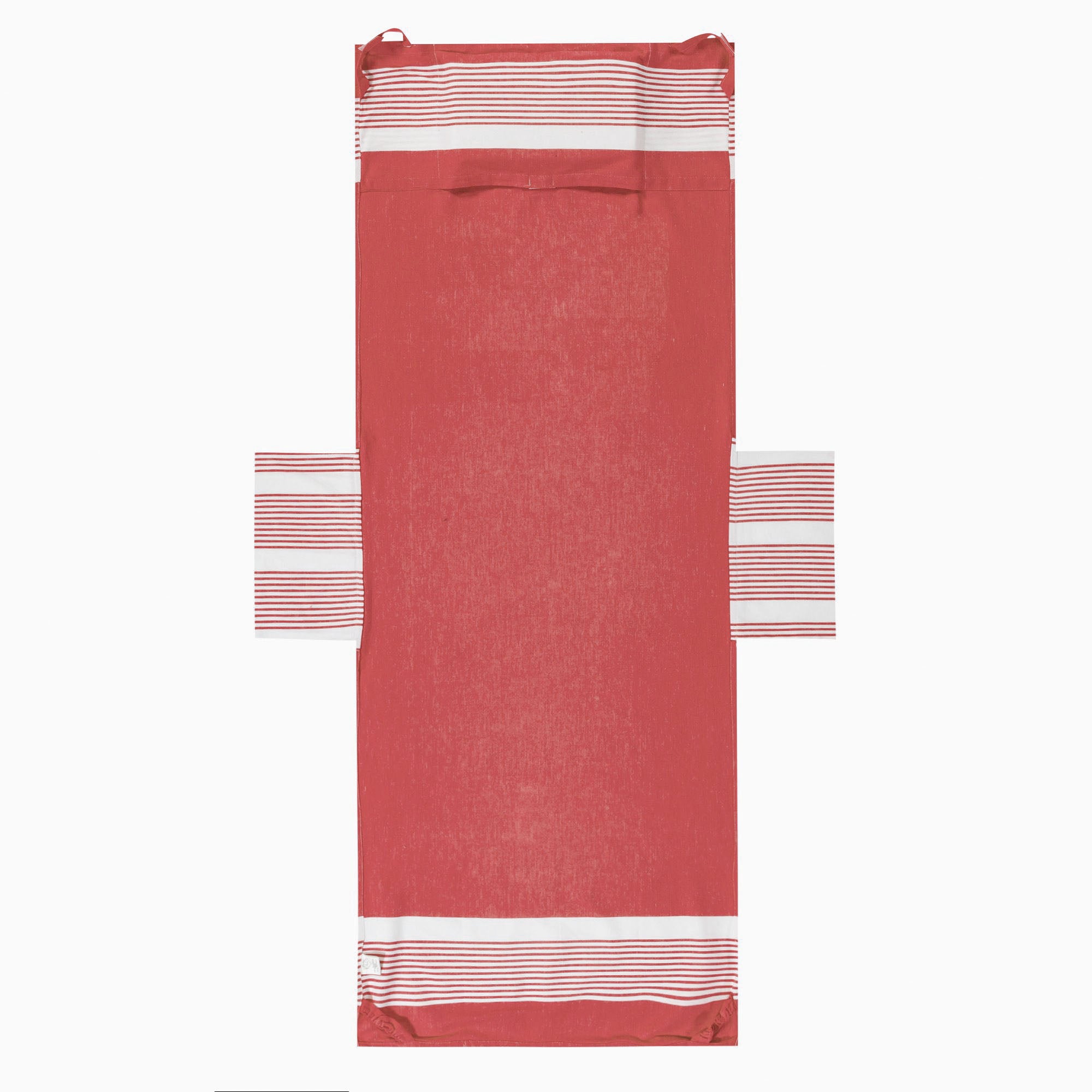 Telo Mare Lettino Spiaggia Piscina Con Cuscino E Tasche Modello Palau Corallo