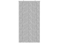 Tenda Antimosca Antirumore Caduta Pannello Porta Finestra Casa In Ciniglia - 120x230 - Grigio