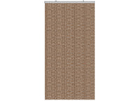 Tenda Antimosca Antirumore Caduta Pannello Porta Finestra Casa Pon Pon - 120X230 - Marrone