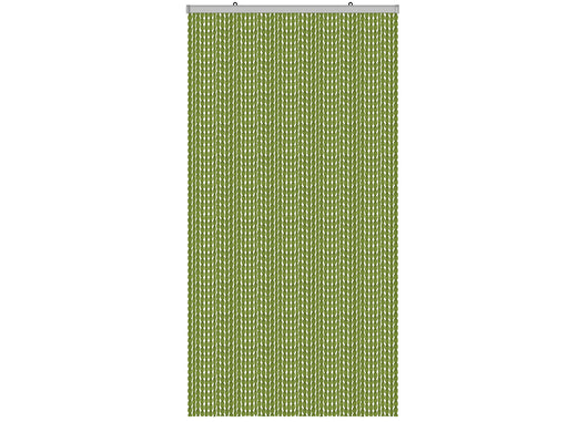 Tenda Antimosca Antirumore Caduta Pannello Porta Finestra Casa Pon Pon - 120X230 - Verde